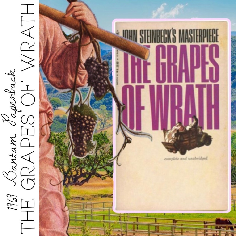 Grapes of Wrath Bantam 1969 Paperback by John Steinbeck